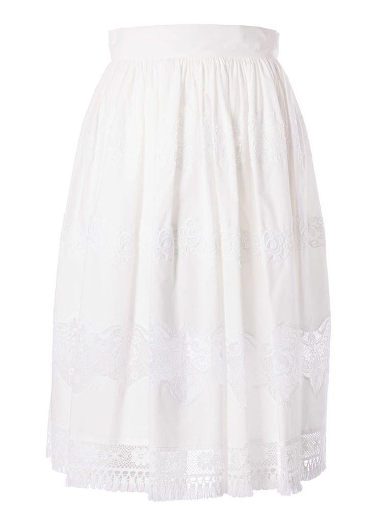 Dolce & Gabbana Lace Panel Skirt