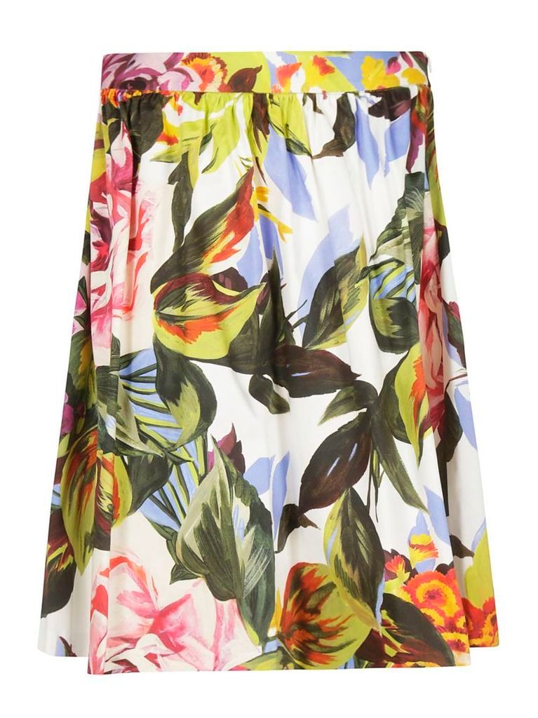 Blugirl Floral Print Skirt