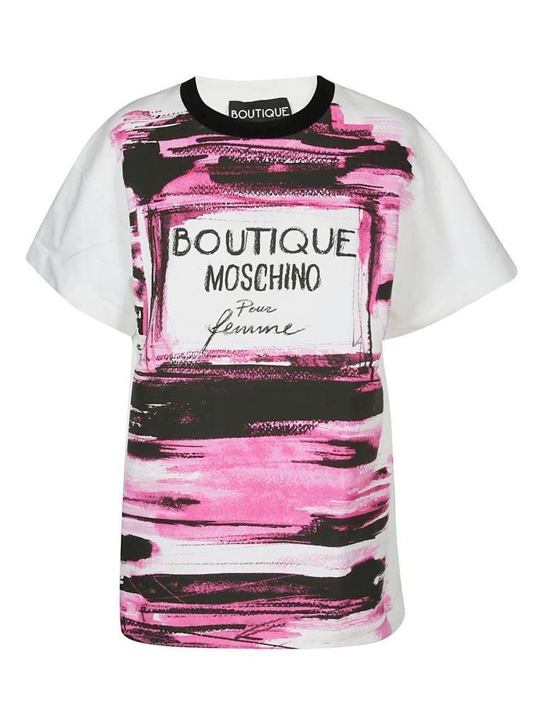 Boutique Moschino Logo Print T-shirt