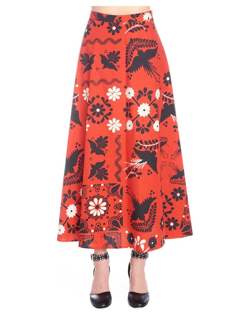 Red Valentino terrazzo Decorato Skirt