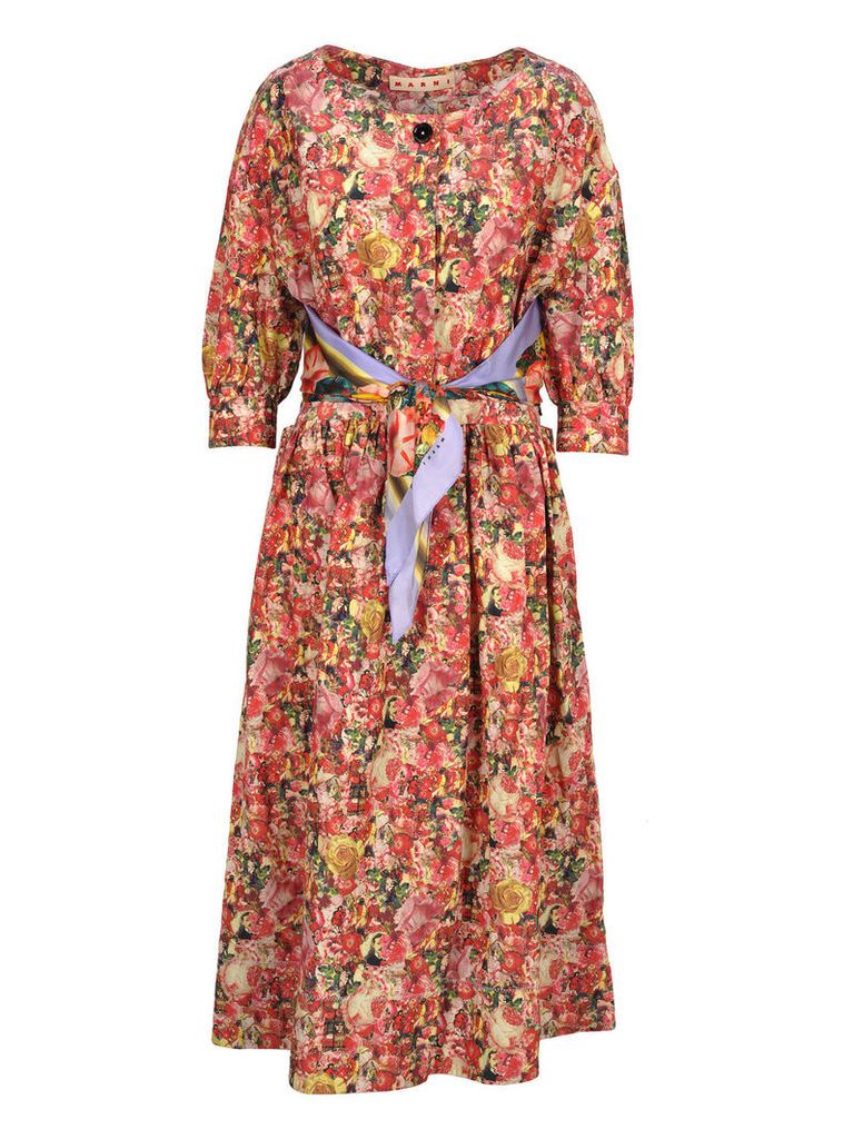 Marni Marni Floral Print Dress
