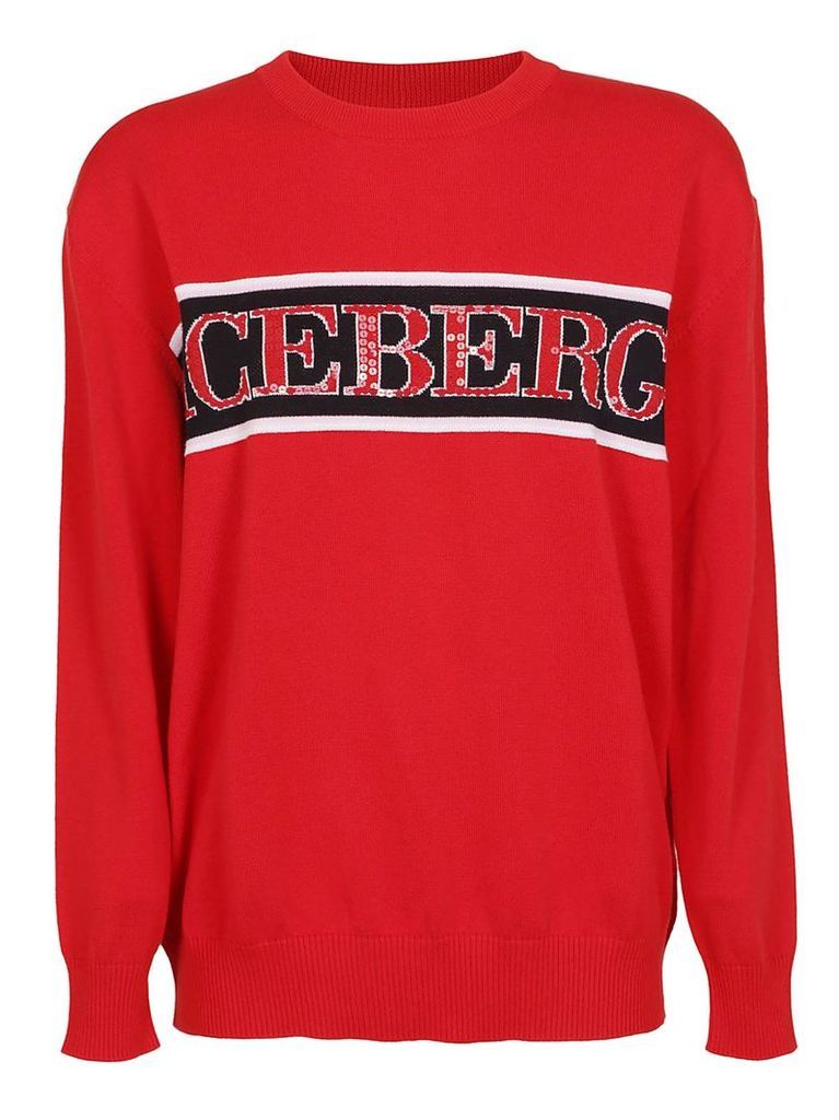 Iceberg Logo Knitted Sweatshirt