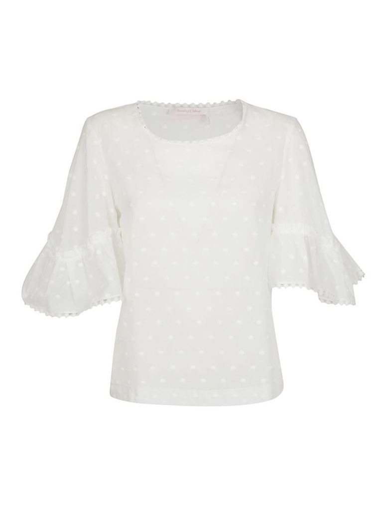See By Chloé Embroidered Blouse