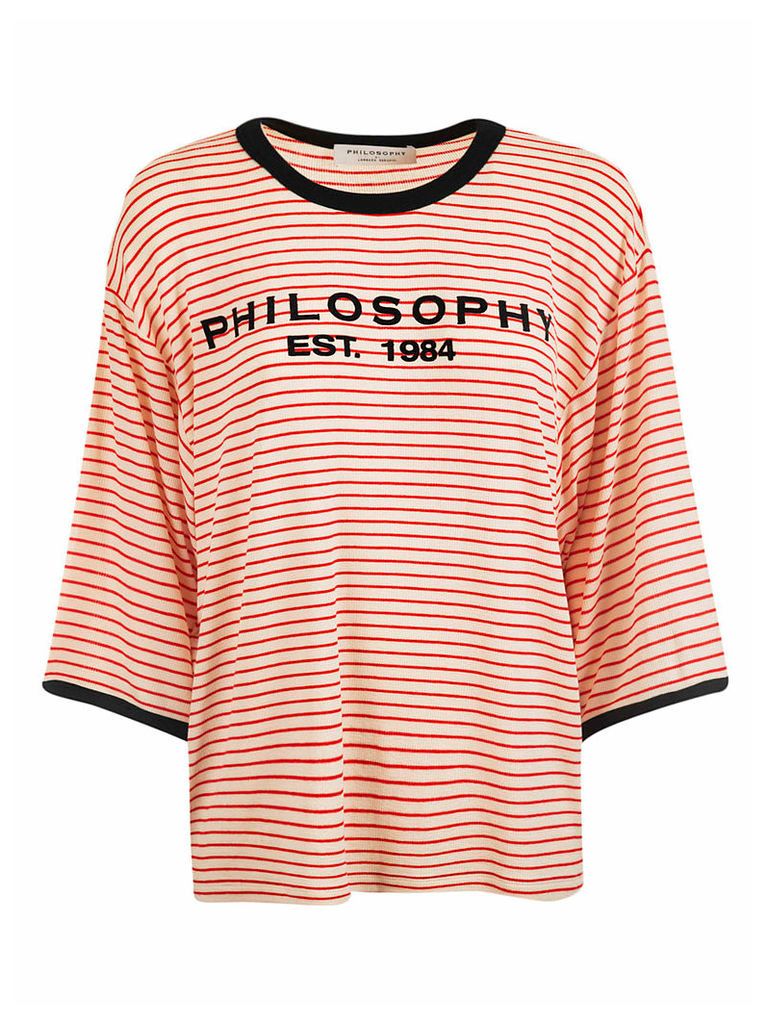 Philosophy di Lorenzo Serafini Oversized Logo Script T-shirt
