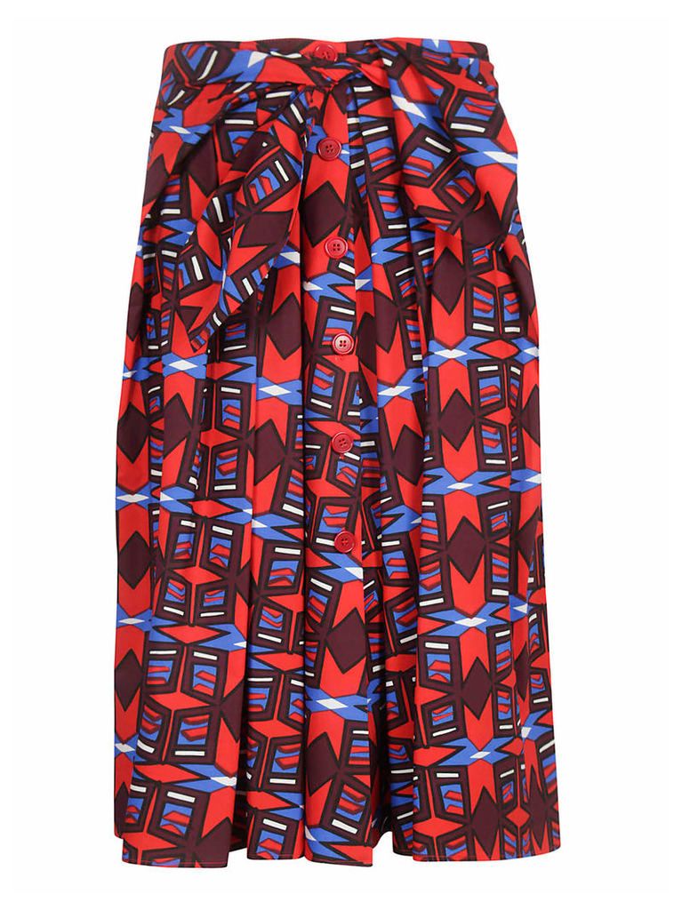 Aspesi Printed Skirt