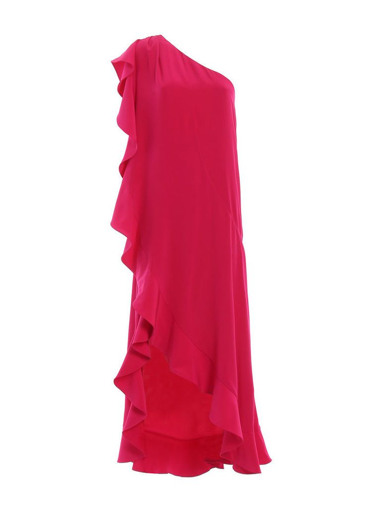 Givenchy Asymmetric Ruffled Dress