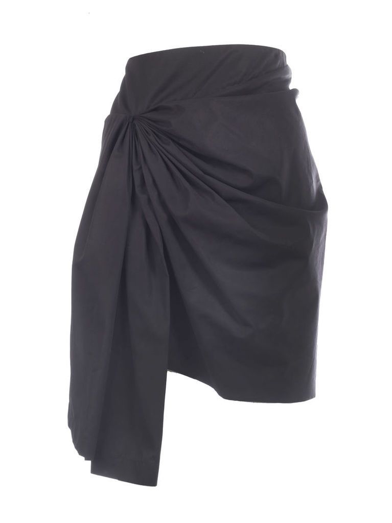 Givenchy Short Draped Skirt