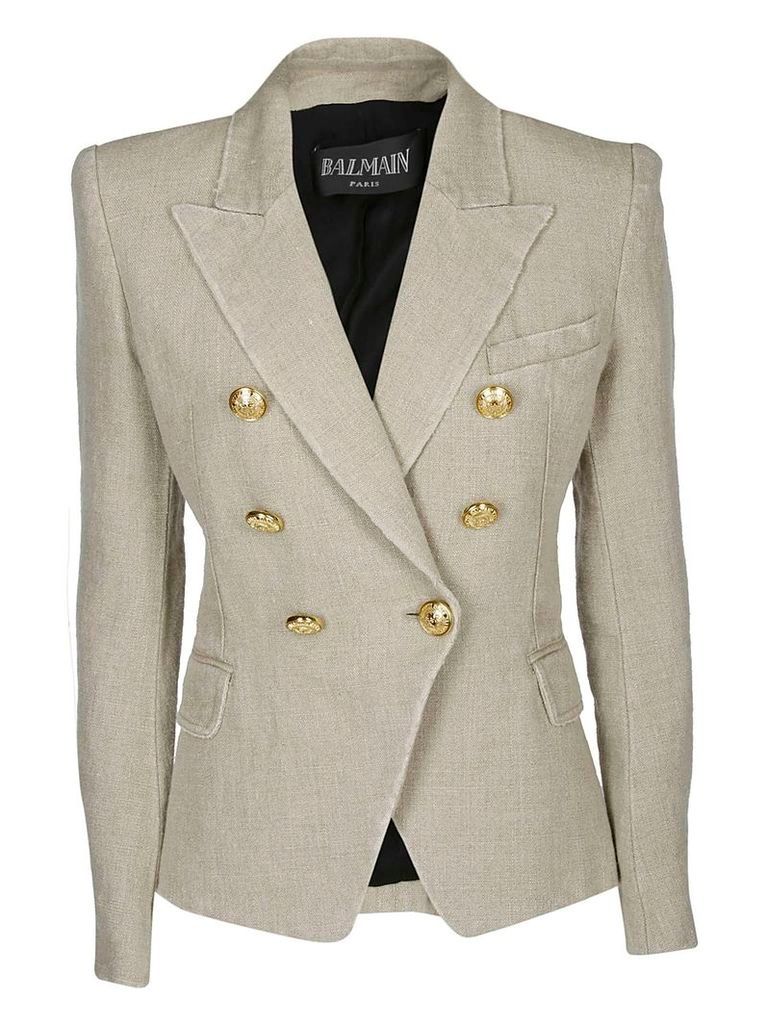 Balmain Button Embellished Blazer