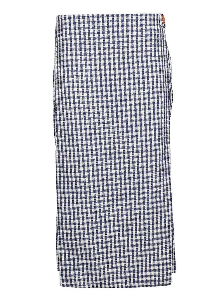 Plaid Pattern Skirt