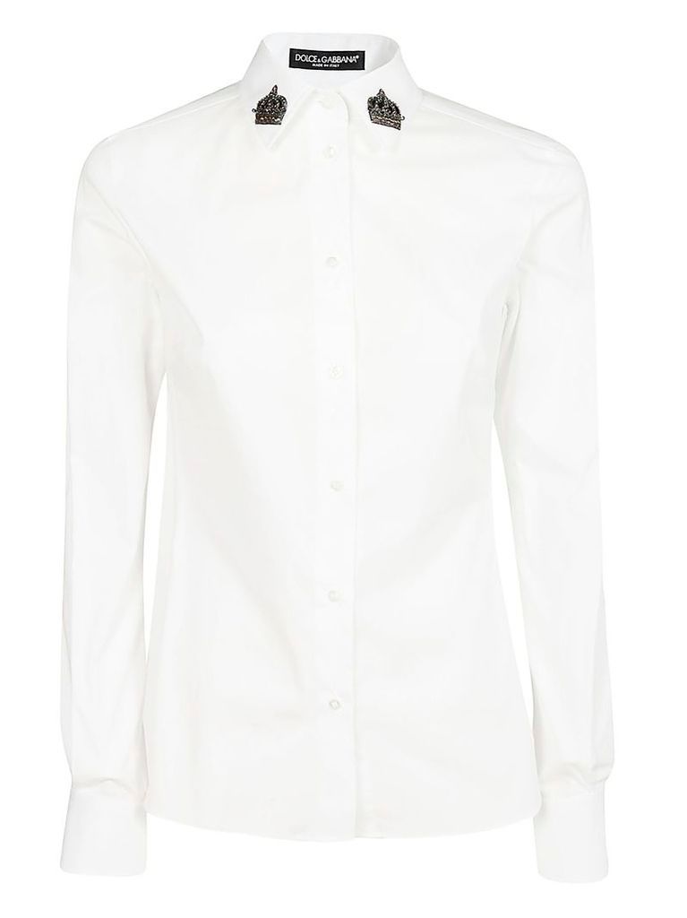 Dolce & Gabbana Embellished Collar Shirt