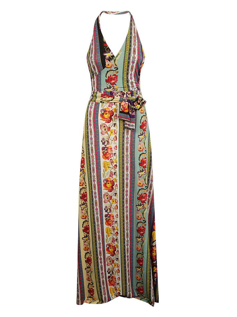 Etro Patchwork Belted Dress
