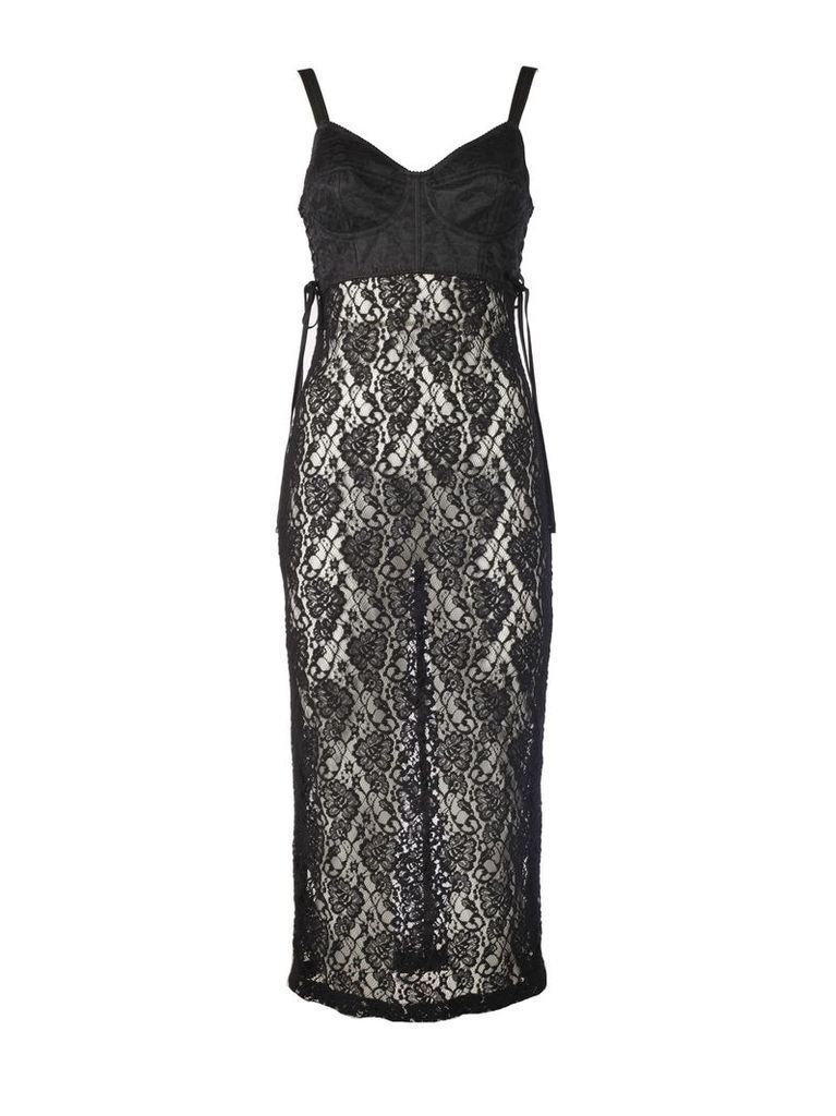 Dolce & Gabbana Lace-layered Cami Dress