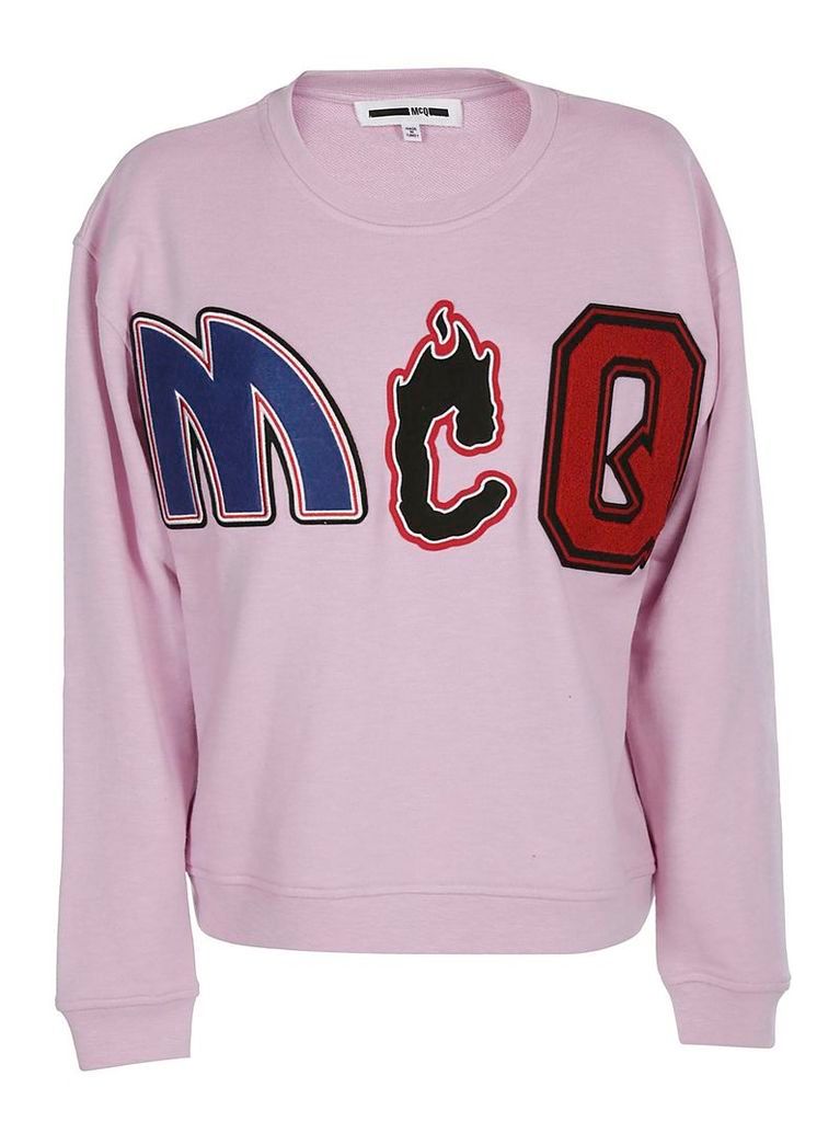 McQ Alexander McQueen Embroidered Sweatshirt