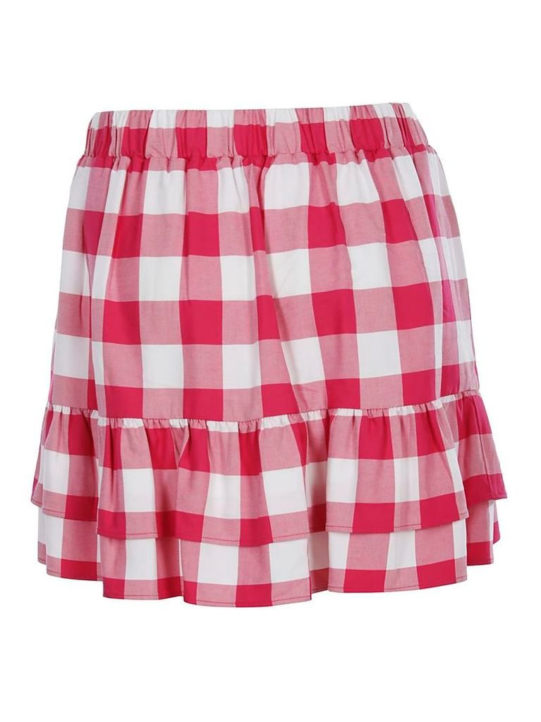Love Moschino Checked Mini Skirt
