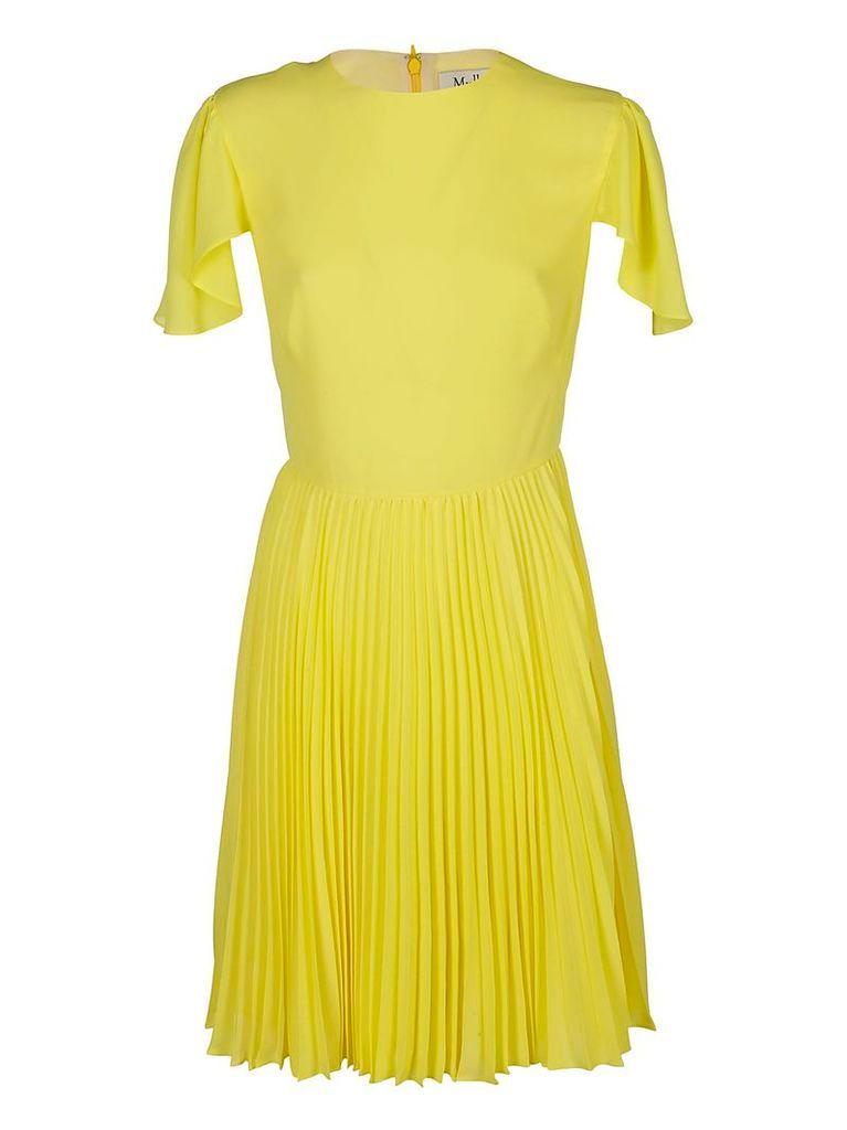 Mulberry Pleated Dress