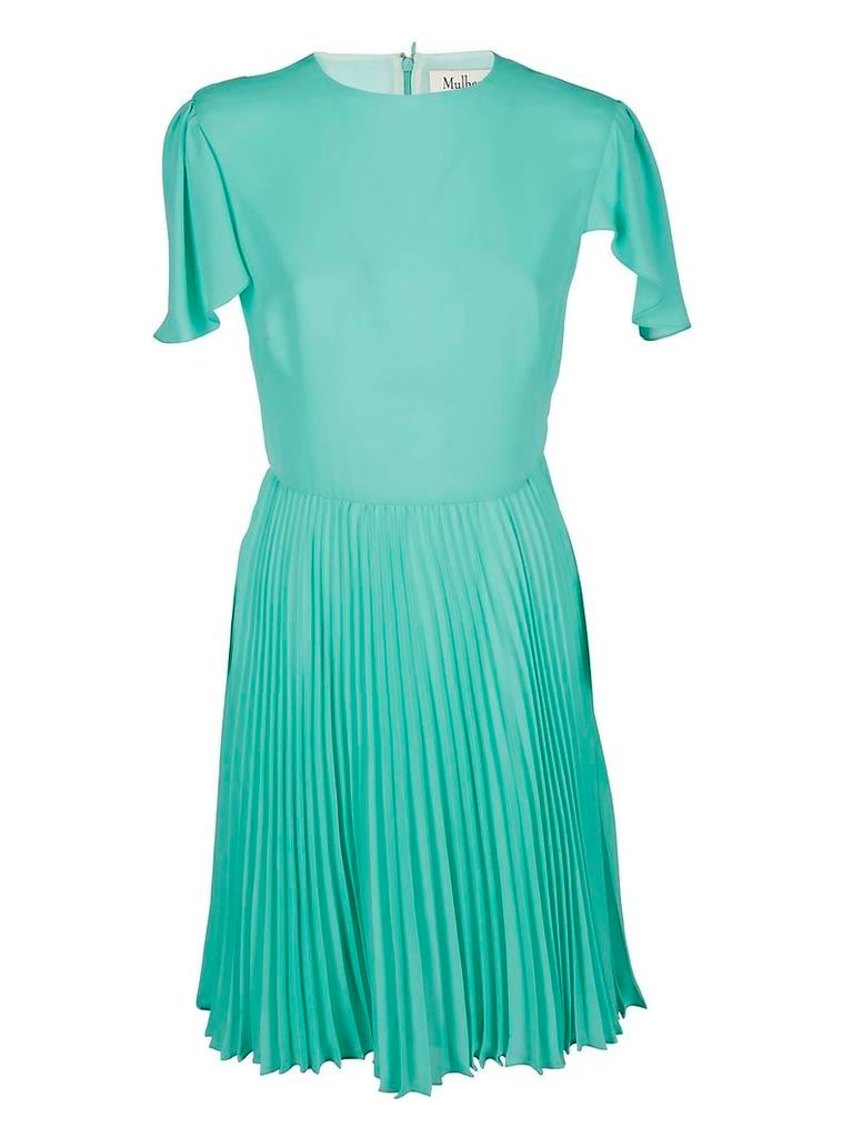 Mulberry Pleated Dress
