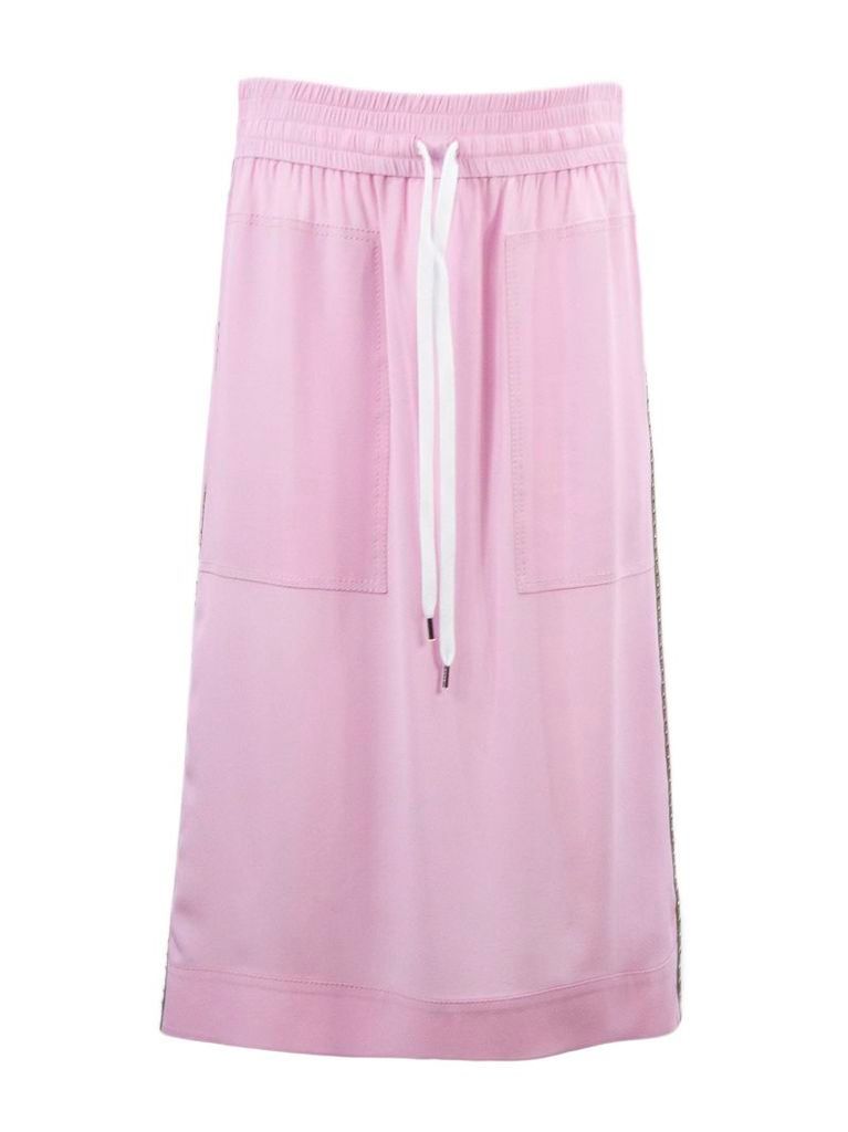 N.21 Pink Silk Blend Skirt