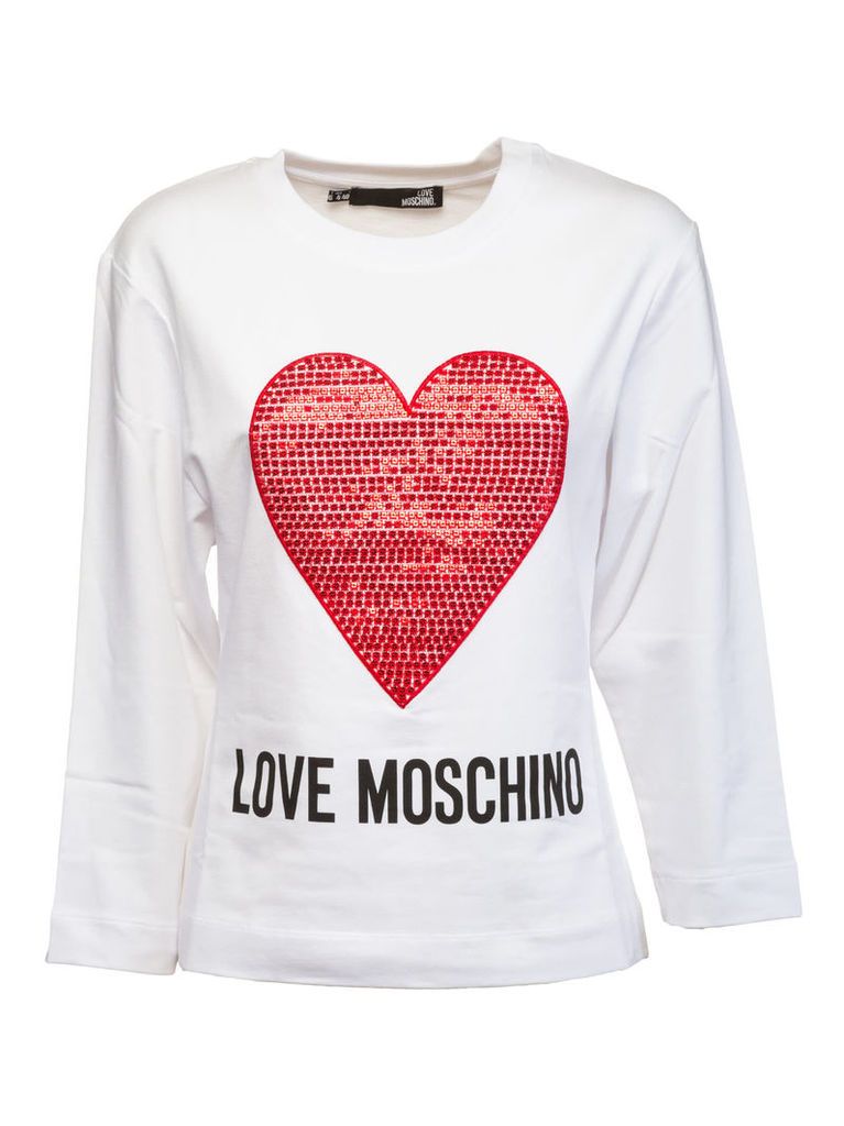 Love Moschino Heart Sweatshirt