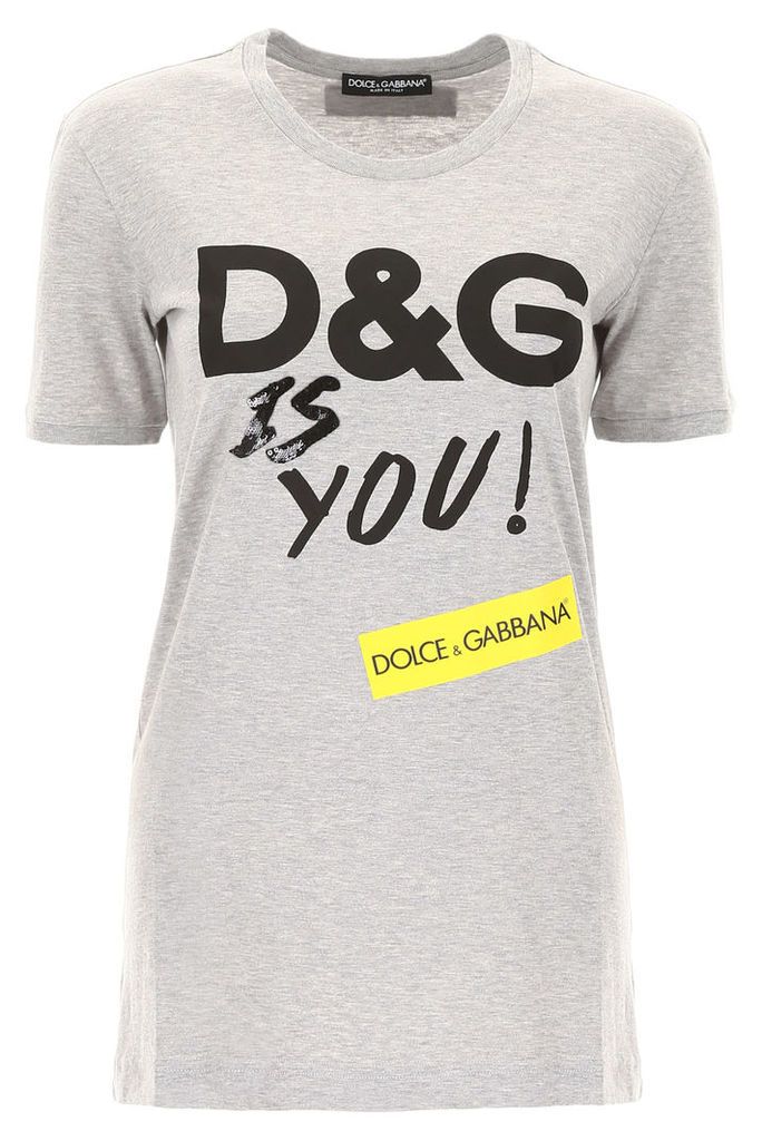 Dolce & Gabbana D & g Is You T-shirt