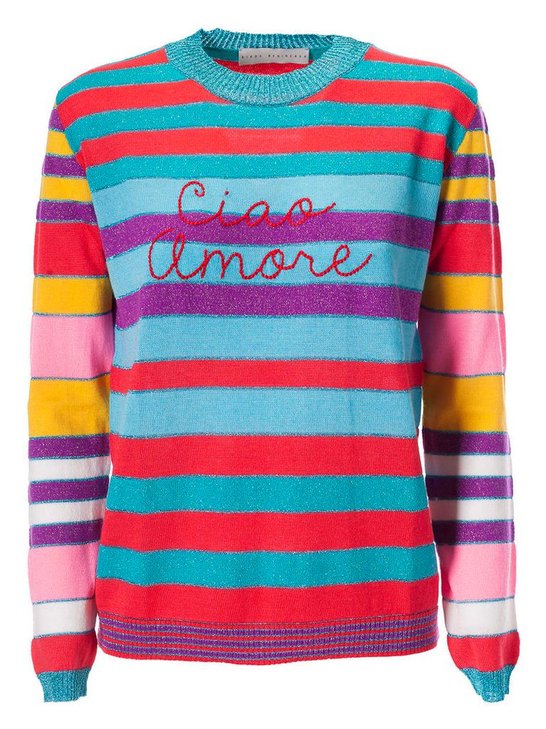 Giada Benincasa Ciao Amore Striped Sweater