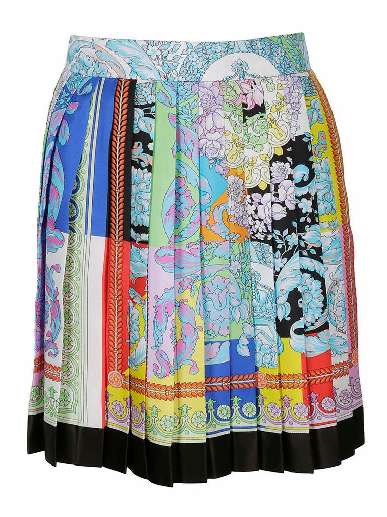 Versace Baroque Print Skirt