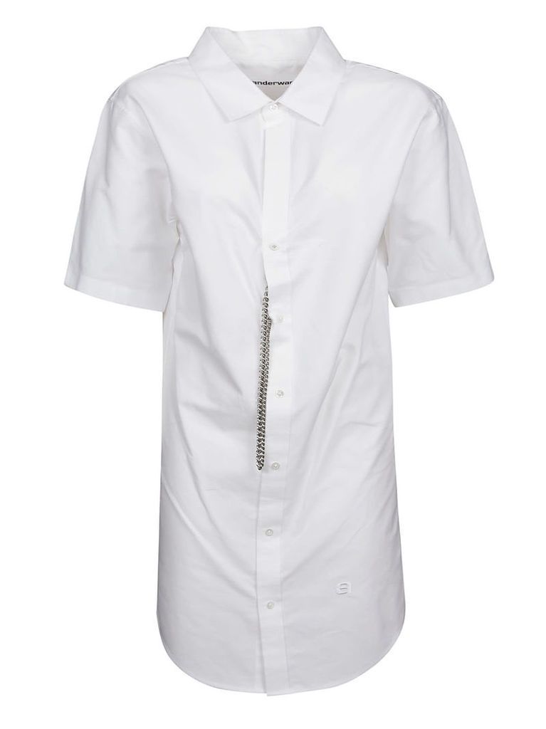 Short-sleeve Shirt Dress