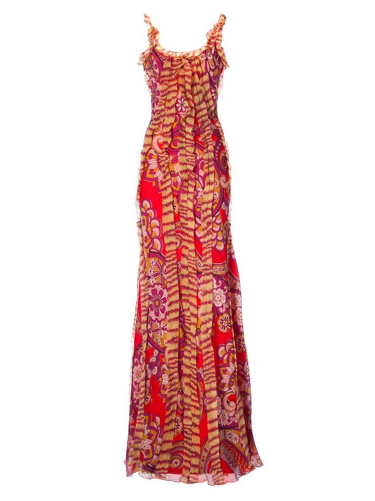 Etro Floral Printed Maxi Dress