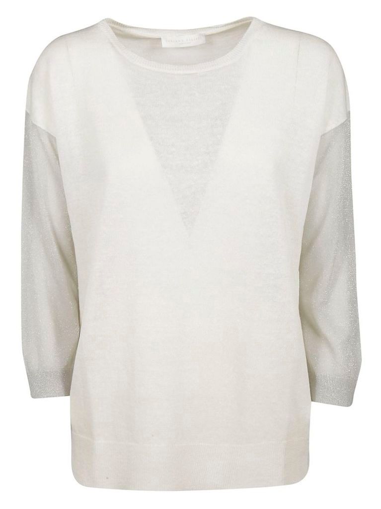 Fabiana Filippi Contrast Sleeve Sweater