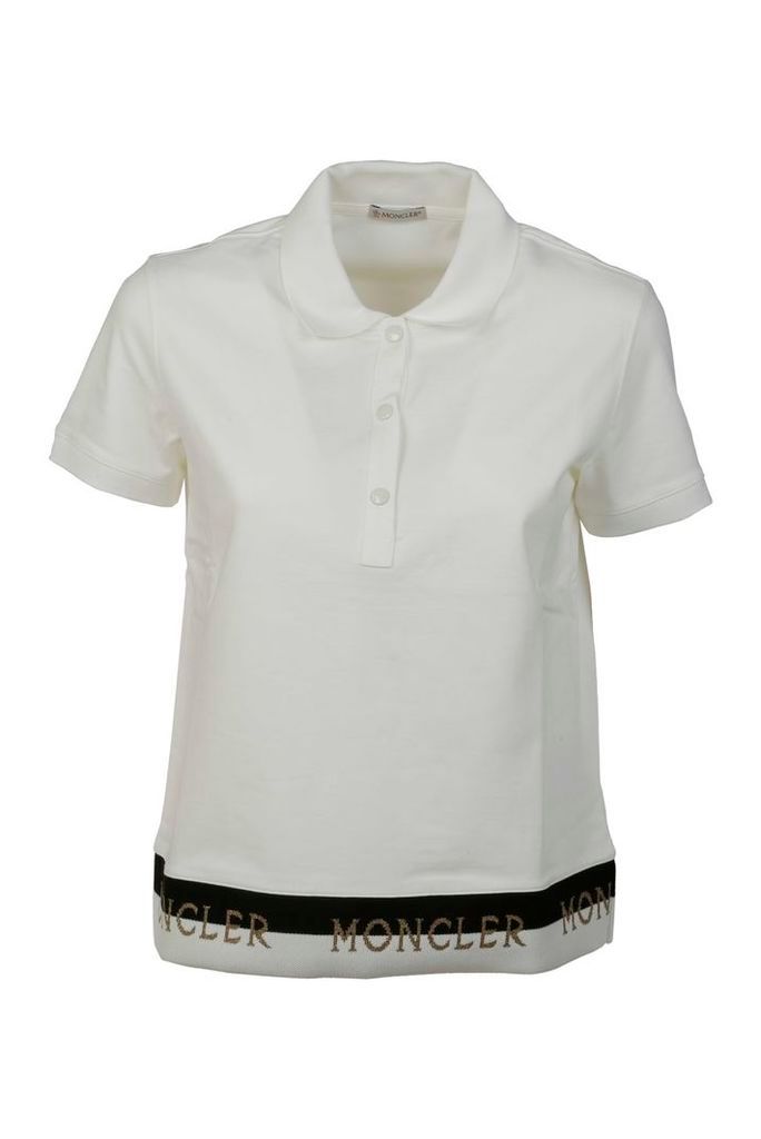 Moncler Embroidered Polo Shirt