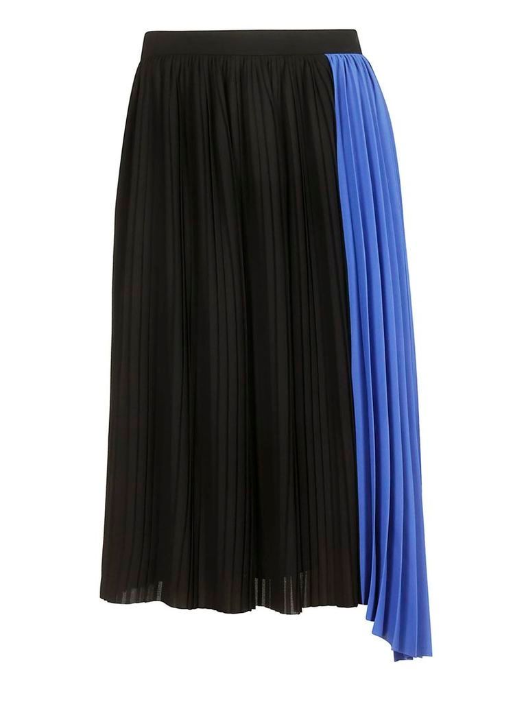 Kenzo Two-tone Pleated Skirt