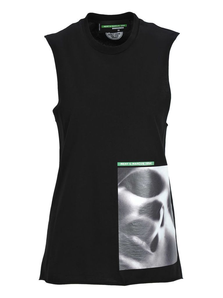 D Squared Dsquared Photographic Print Tank Top