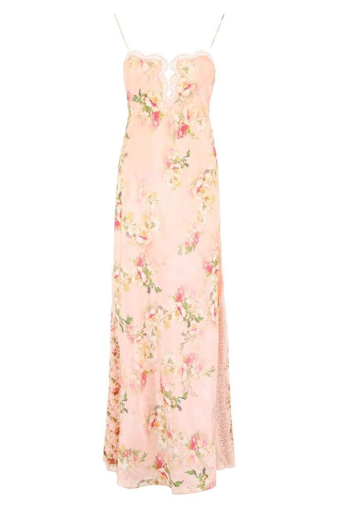 Floral-printed Slip Dress