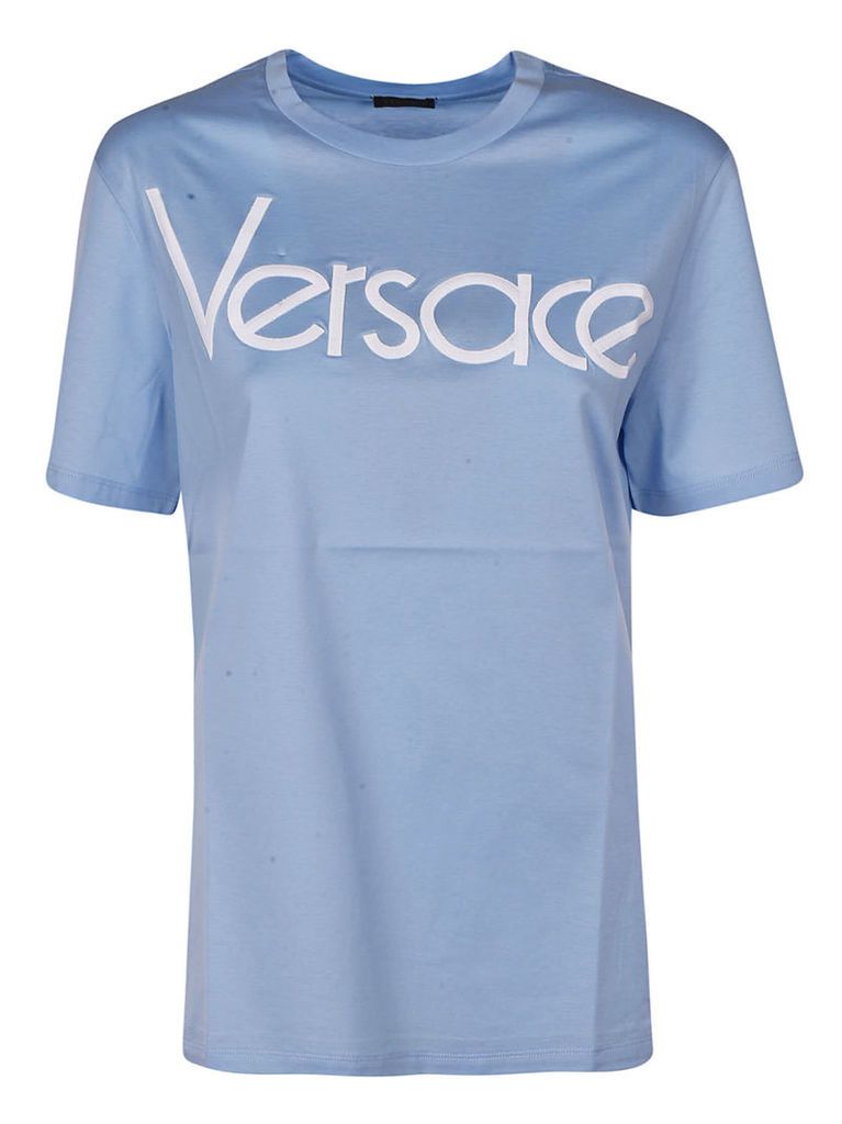 Versace Versace Embroidered Logo T-shirt