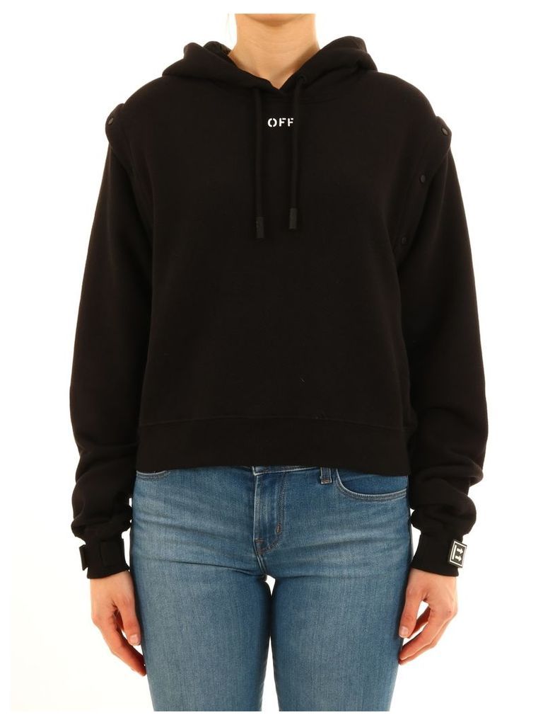 Off-White Sweatshirt Removable Sleeves