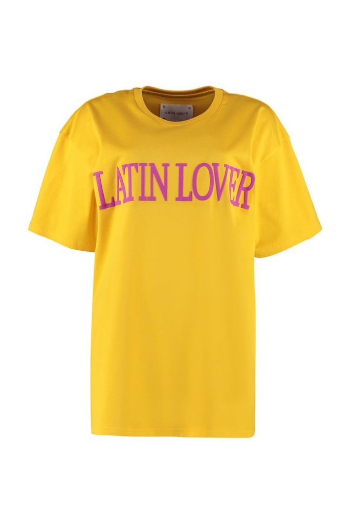 Alberta Ferretti Latin Lover Cotton T-shirt