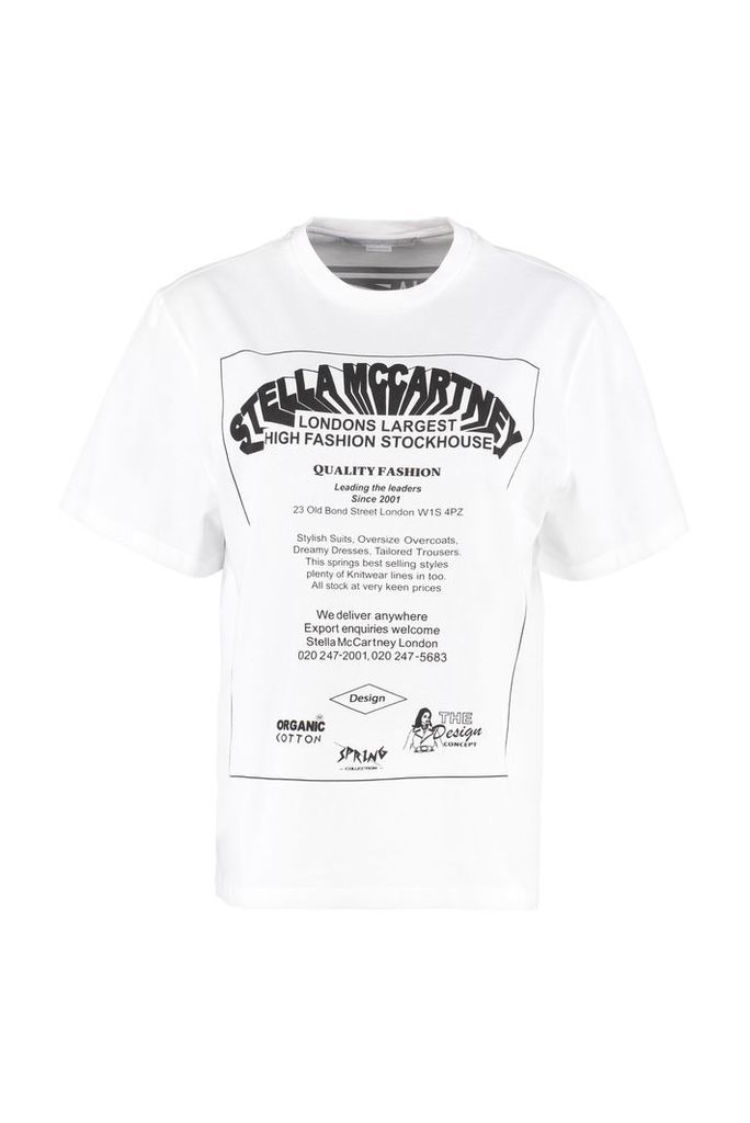 Stella McCartney Printed Cotton T-shirt