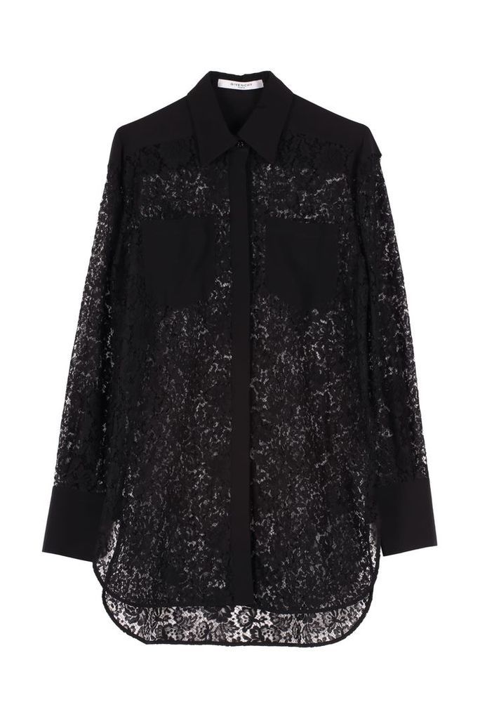Givenchy Oversize Lace Shirt
