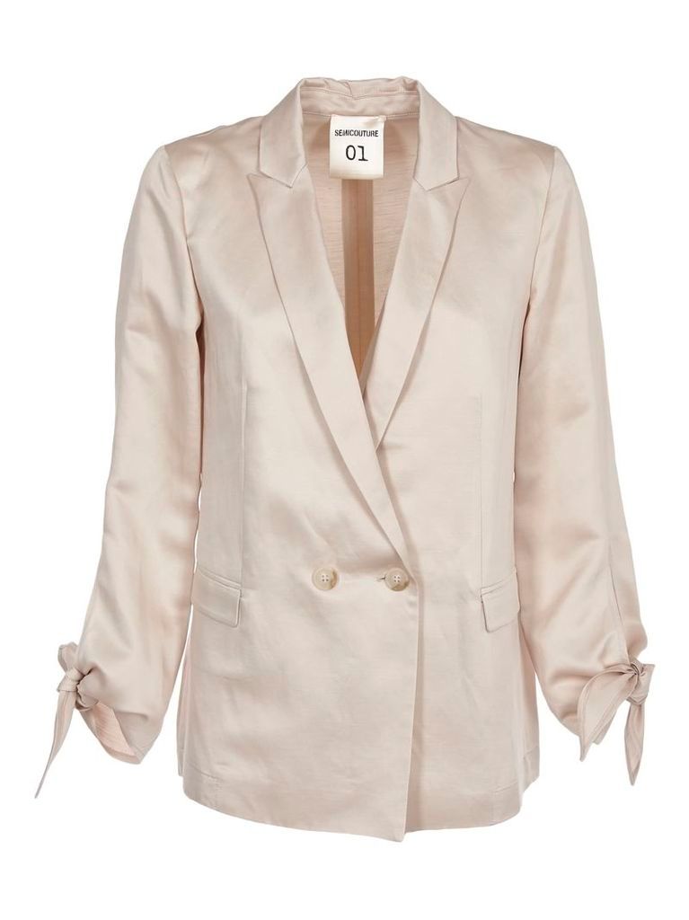 SEMICOUTURE Double Breasted Blazer