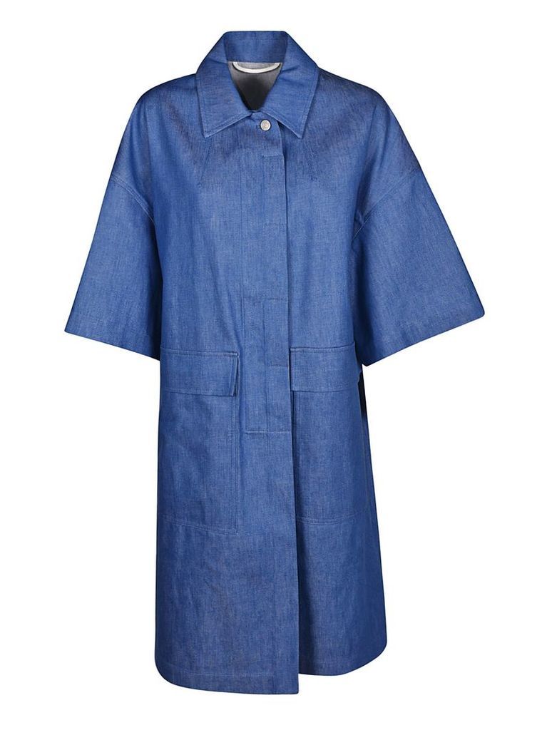 Dries Van Noten Denim Oversized Shirt Dress
