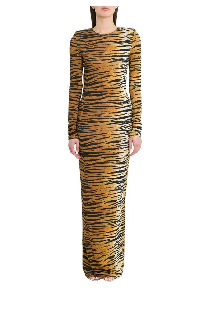 Alexandre Vauthier Lon Tiger Printed Dress