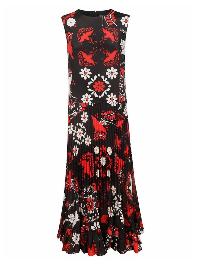 RED Valentino Floral Flared Dress