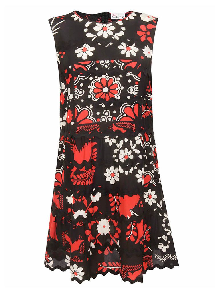 RED Valentino Floral Dress