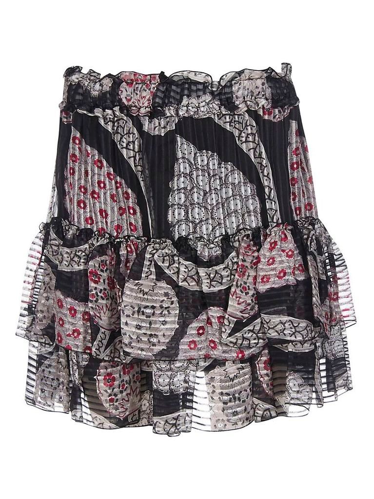 Isabel Marant Printed Mini Skirt