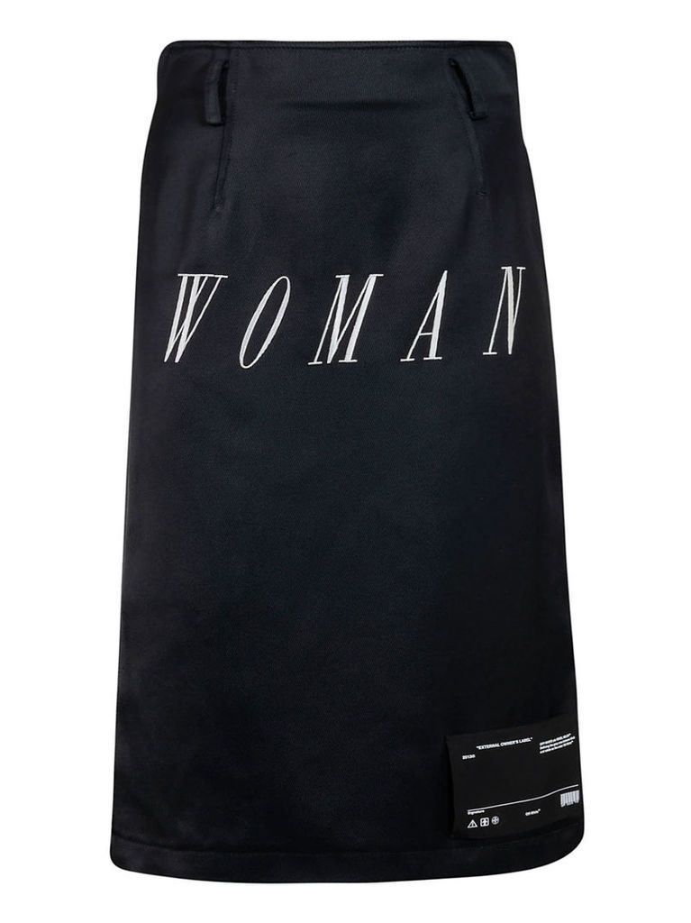 Off-White Mid-length Woman Skirt