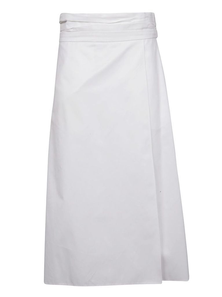Jil Sander Navy A-line Skirt
