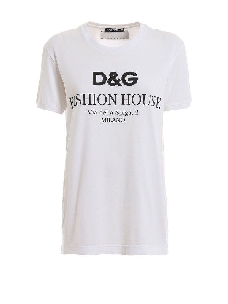Dolce & Gabbana Logo Print T-shirt