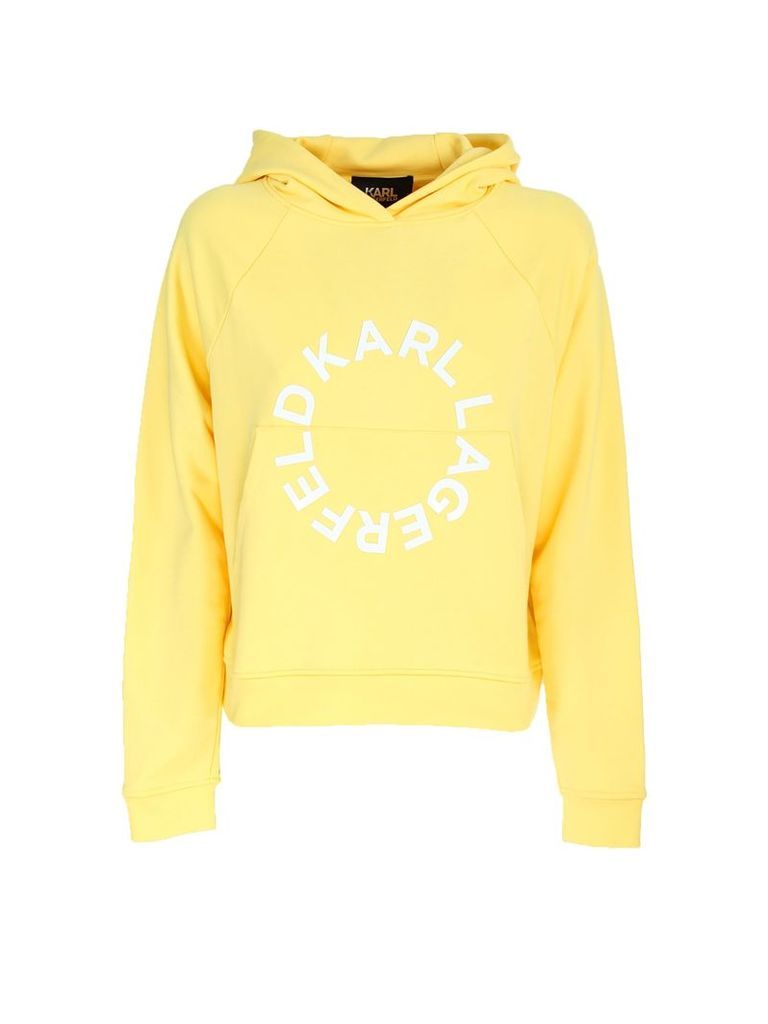 Karl Lagerfeld crop sweatshirt