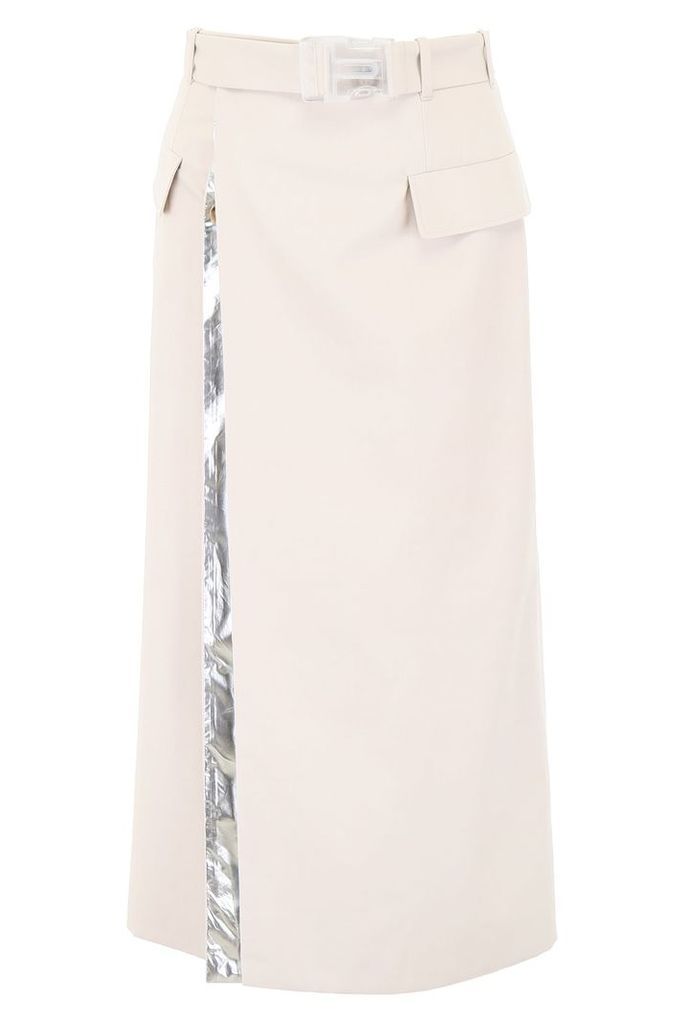 Maison Margiela Skirt With Silver Detail