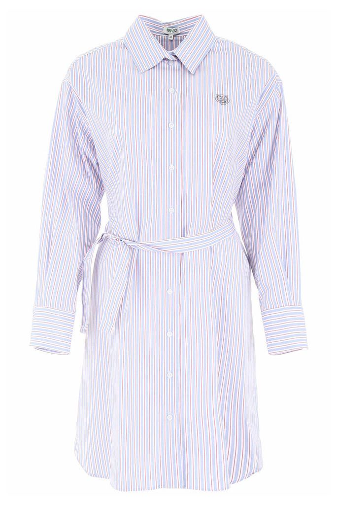 Striped Shirt Dress