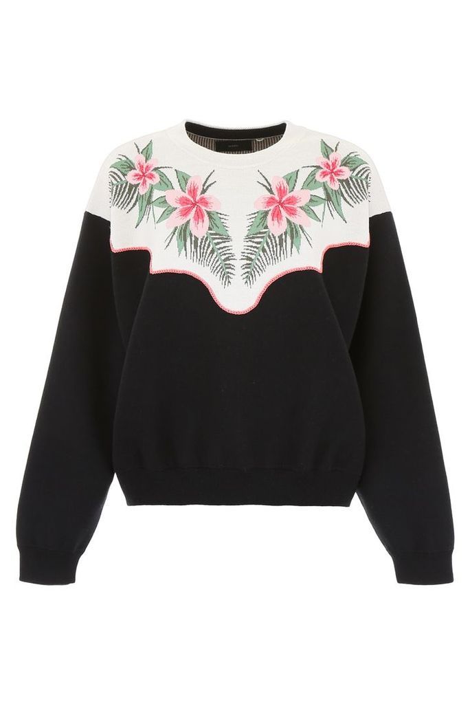 Tropical Flowers Pullover